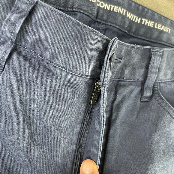 RHONE Everyday Twill 5-Pocket Pants Men 32x32 Navy Blue Slim Straight Fit - Picture 4 of 15